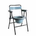 Кресло-туалет с санитарным оснащением МЕГА-ОПТИМ (42см) HMP-460 до100кг