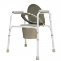 Кресло-туалет AMRUS AMCB6803 со спинкой до 100кг