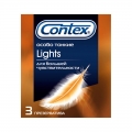 Презервативы CONTEX Lights максимально чувствительные 3шт