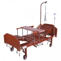 Кровать механическая MED-MOS YG-5 (ММ-5124Н-00) переворачивание, туалет, «кардиокресло»