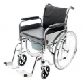 Кресло-каталка BARRY W5 (44см) с санитарным оснащением складная до 100кг